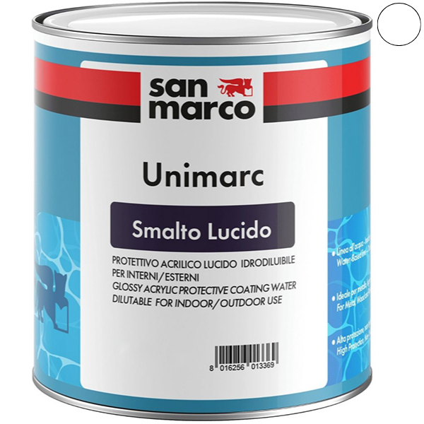 SAN Marco Unimarc Smalto Lucido Bianco - SAN MARCO
